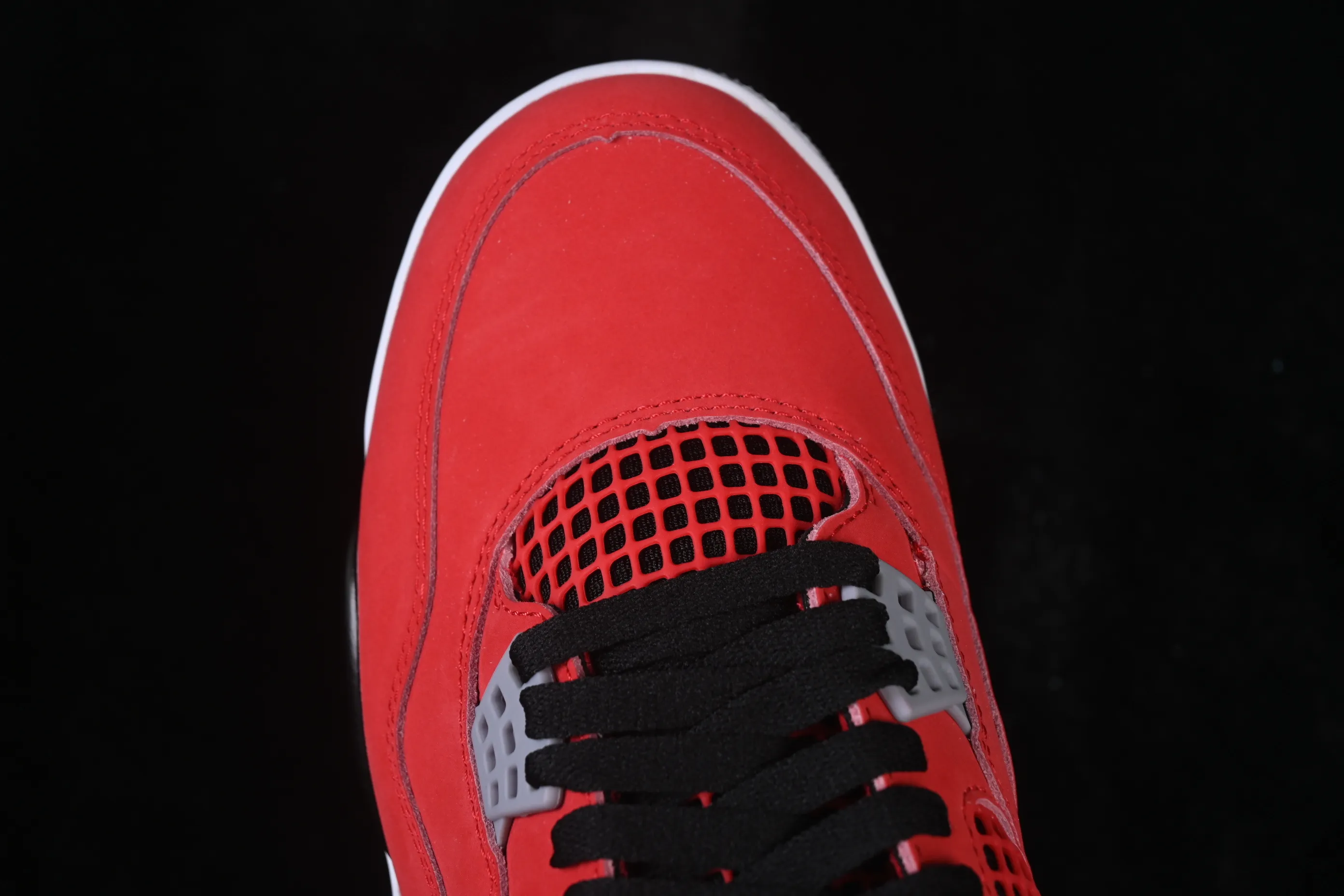 All categories Air Jordan Jordan series basketball shoes Air Jordan 4 OG version Air Jordan 4 "Toro" AJ4 Joe 4 Big Red Bull replica basketball shoes FQ8138-600